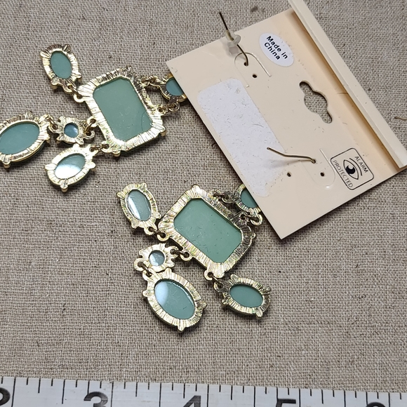 Sophia & Kate Rhinestone Earrings - Picture 2 of 3